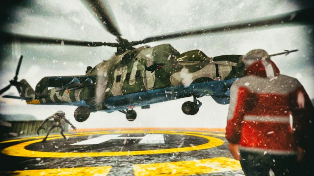 Bối cảnh Nam Cực được mô phỏng chân thực