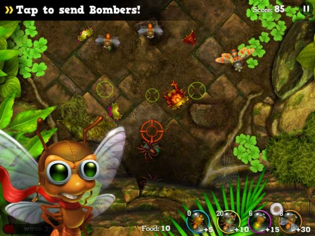 Chạm để phóng bom tấn công kẻ thù