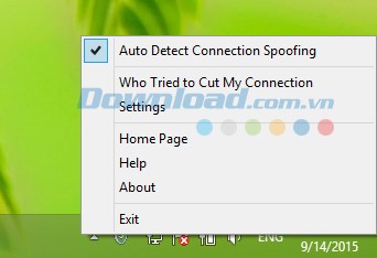 Anti NetCut trên khay hệ thống