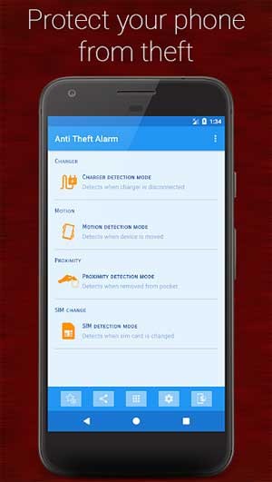 Anti-Theft Alarm sẽ giúp bảo vệ điện thoại của bạn khỏi những tên trộm