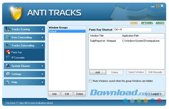Anti Tracks