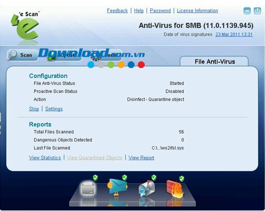 eScan Anti-Virus for SMB