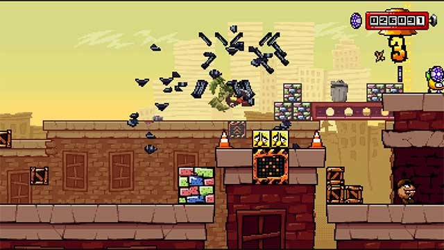 Sử dụng cây búa mạnh mẽ của Anton để phá vỡ các môi trường và chướng ngại vật