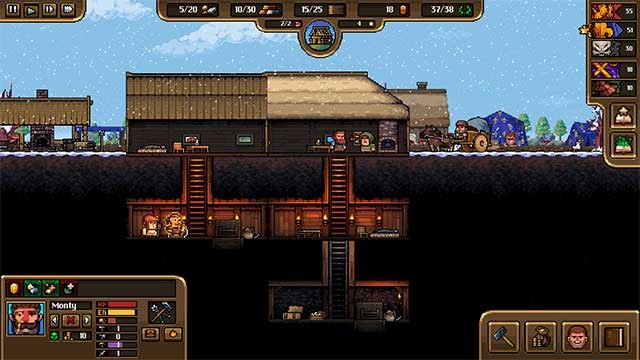 Xây dựng các phòng mới và cơ sở vật chất dưới lòng đất