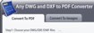 DWG to PDF Converter - Convert DWG, DXF to PDF