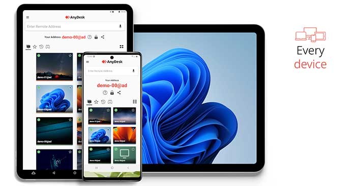 Truy cập các loại máy tính và thiết bị từ xa ngay trên điện thoại của bạn với AnyDesk