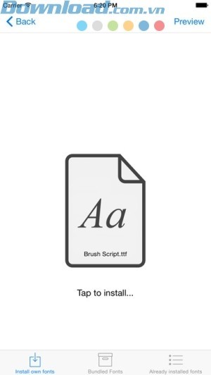 Cài đặt nhanh chóng