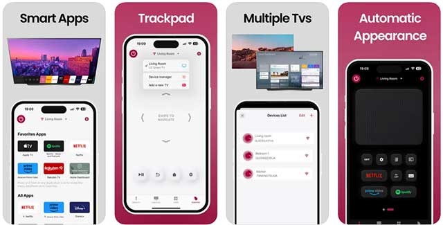 Ứng dụng điều khiển từ xa này tích hợp những lệnh hữu ích nhất