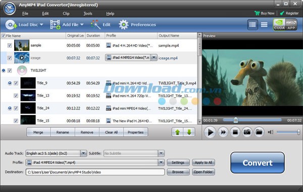 AnyMP4 iPad Converter