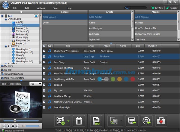AnyMP4 iPad Transfer Platinum