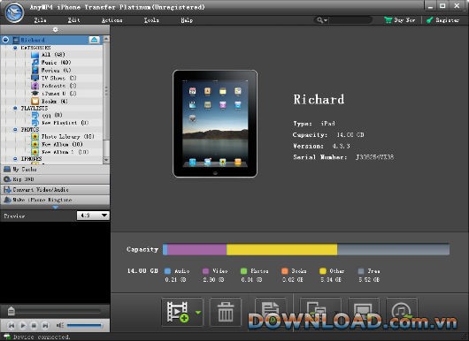 AnyMP4 iPhone Transfer Platinum