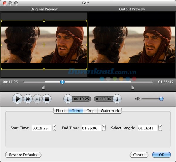 AnyMP4 Video Converter cho Mac