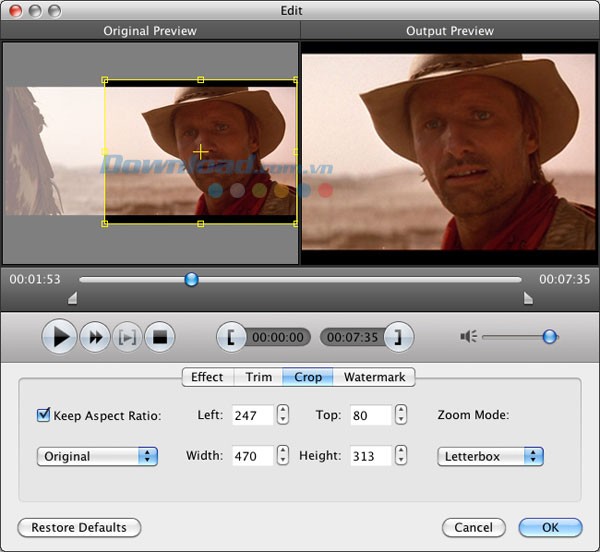 AnyMP4 Video Converter cho Mac