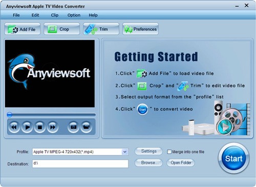 Anyviewsoft Apple TV Video Converter
