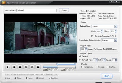 Aoao Video to GIF Converter