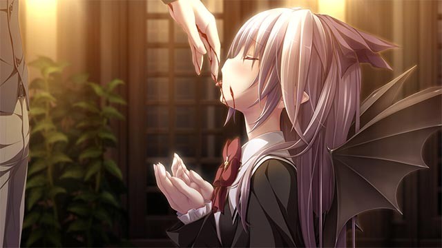 Aoi Tori là game Visual Novel xoay quanh câu chuyện của chàng linh mục trẻ và ma cà rồng trăm tuổi