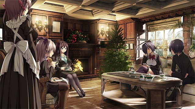 Bối cảnh game Aoi Tori là ngôi trường nữ sinh truyền giáo nằm biệt lập trên ngọn núi xa