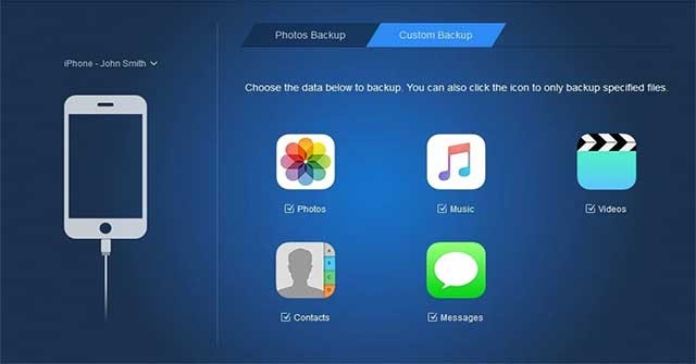 AOMEI MBackupper là phần mềm sao lưu miễn phí dành cho iOS