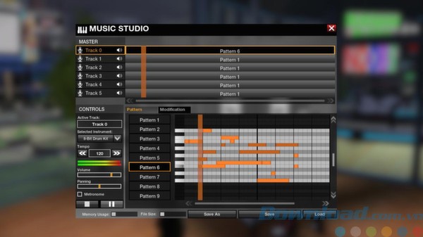 Tạo nhạc trong phòng thu của APB Reloaded