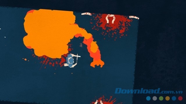 Sử dụng cánh tay làm vũ khí trong game hành động mới Ape Out cho máy tính