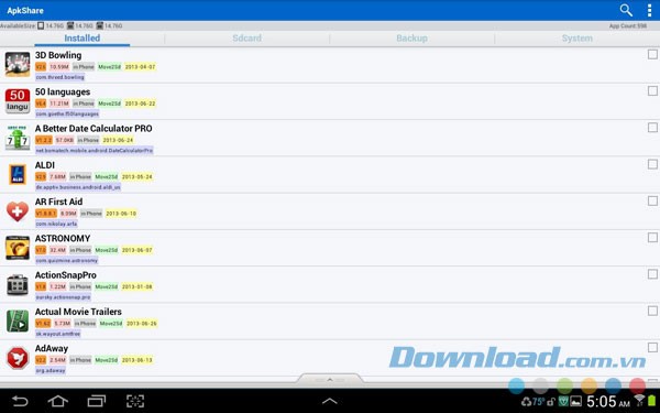 ApkShare for Android