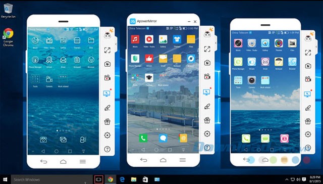 Tính năng mở rộng của ApowerMirror