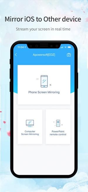 Chiếu màn hình điện thoại lên thiết bị khác