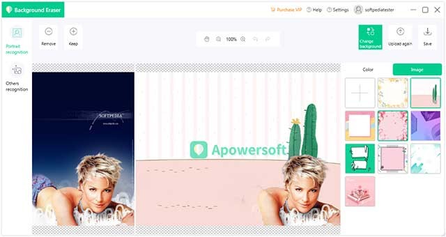 AI thông minh giúp Apowersoft Background Eraser loại bỏ nền ảnh một cách chính xác