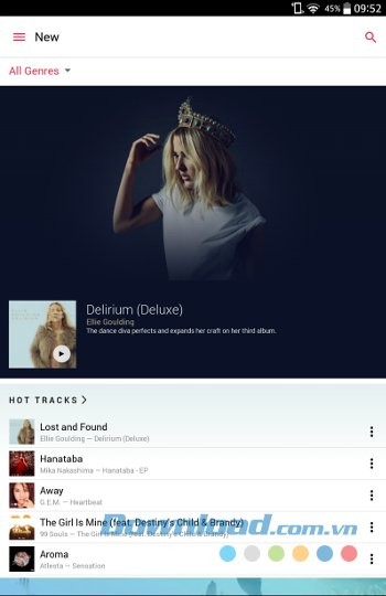 Tab New của Apple Music