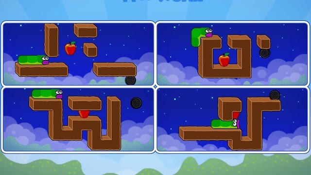 Game Apple Worm giúp bạn rèn luyện tư duy logic và kỹ năng lập kế hoạch