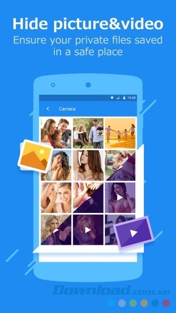 Ẩn ảnh và video an toàn