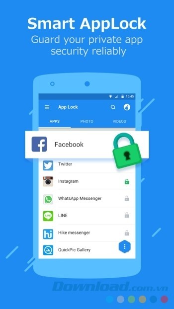 Khóa ứng dụng an toàn trên thiết bị Android với AppLock Pro