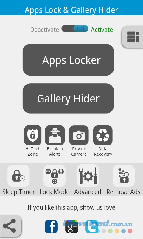 Apps Lock & Gallery Hider for Android