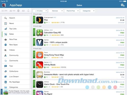 Ứng dụng hữu ích trên mọi thiết bị iOS
