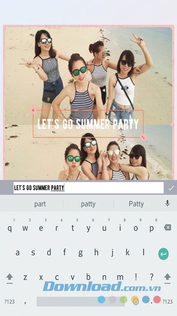 Chèn chữ vào ảnh theo ý muốn