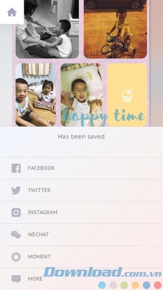 Chia sẻ ảnh nhanh