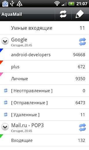 AquaMail for Android