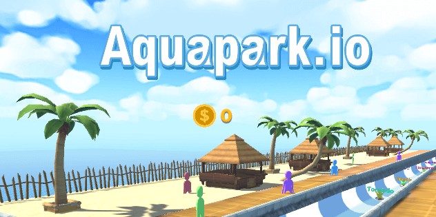 Giao diện game Aquapark.io
