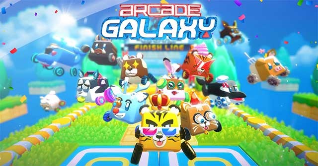 Chào mừng đến với vũ trụ đua xe kart trong Arcade Galaxy