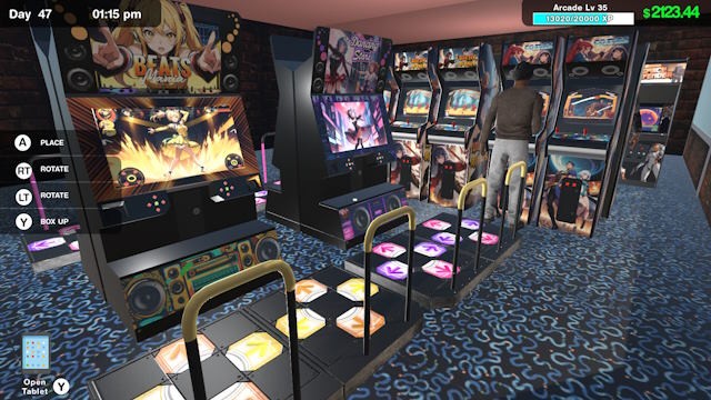 Quản lý cửa hàng game arcade của riêng bạn trong Arcade Management Simulator