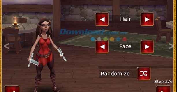 Tùy chỉnh nhân vật mình chọn trong game