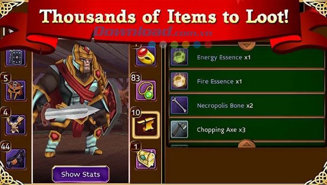 Các vật dụng trong game