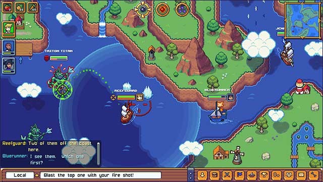 Arcane Waters là game nhập vai trực tuyến kết hợp mô phỏng cuộc sống