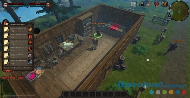 Mua nhiều món đồ hữu ích trong game nhập vai mới Arcfall cho máy tính