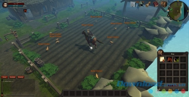 Cưỡi thú cưng trong quá trình chơi game nhập vai mới Arcfall cho máy tính