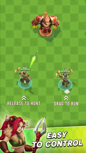 Game Archer Hunter dễ dàng điều khiển bằng một tay