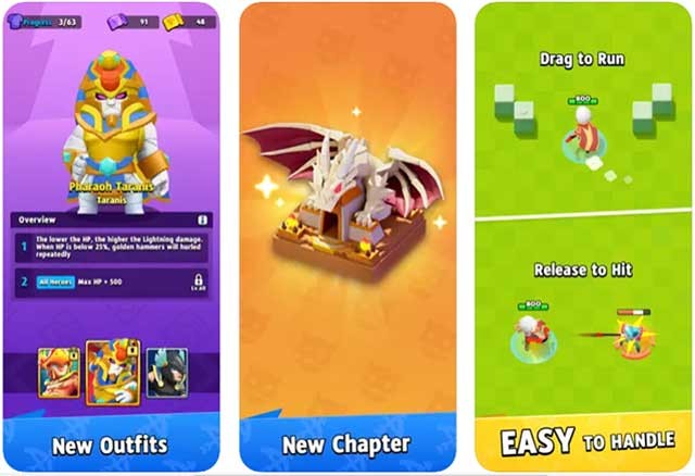 Nâng cấp và trang bị cho nhân vật với nhiều loại trang bị để tăng cường các chỉ số