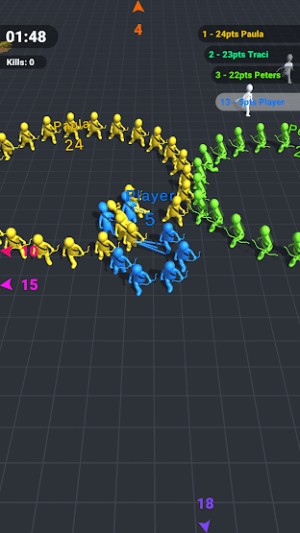 Tấn công các đội cung thủ khác