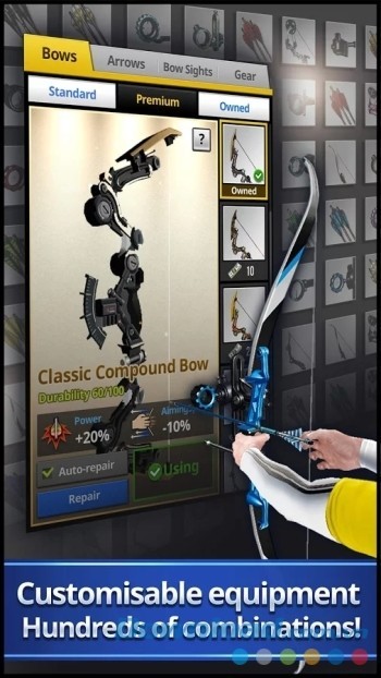 Shop bán vật phẩm với nhiều trang thiết bị mạnh mẽ