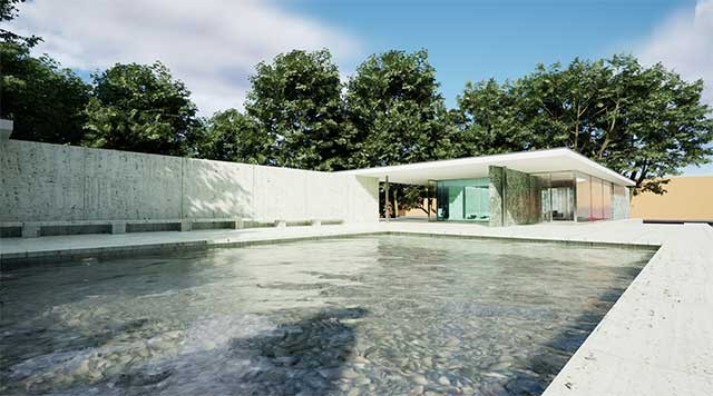 Architecture Zeitgeist chô phép bạn xem các công trình kiến trúc 3D chân thực